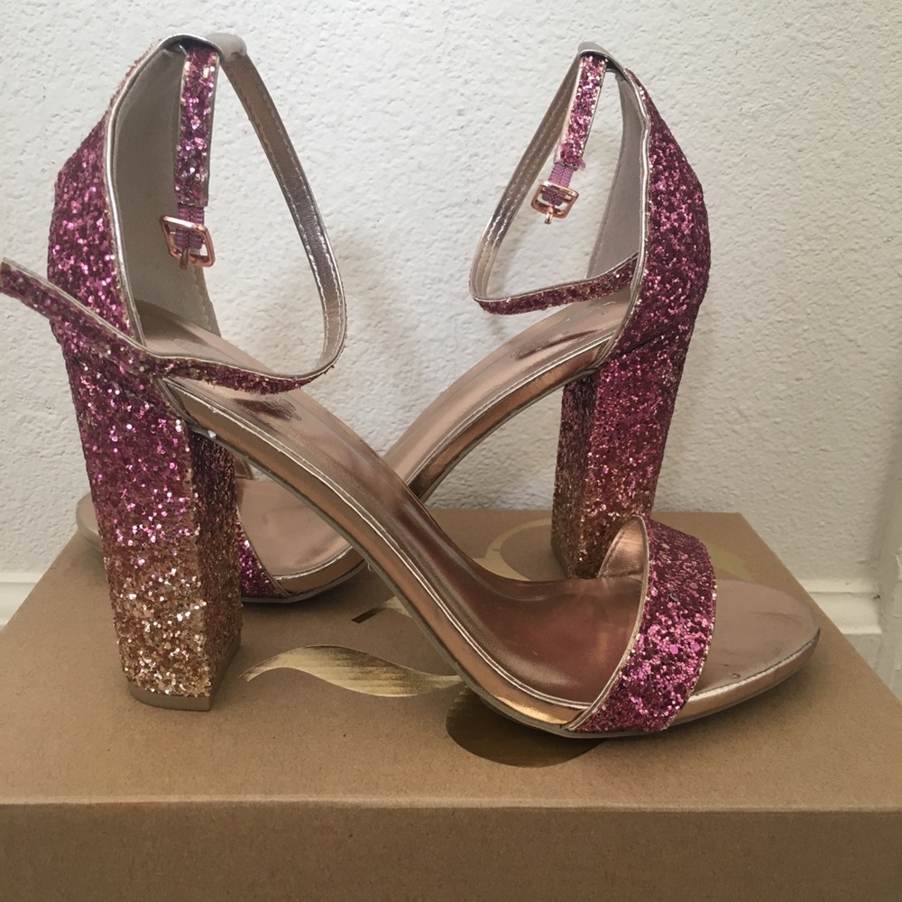 Charlotte Russe Sequence Heels